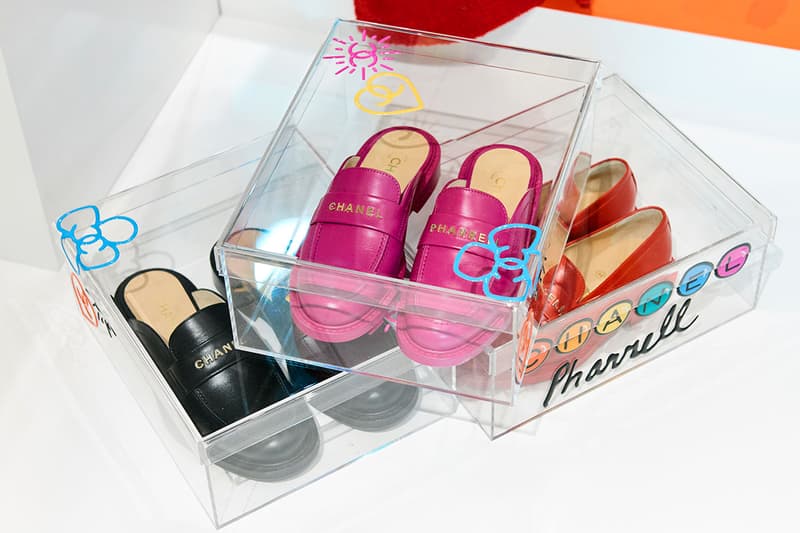 Chanel Pharrell SS19 Collection Seoul Debut Pharrell Williams Karl Lagerfeld jewelry clothes loafers bags accessories bucket hat release info price drop date
