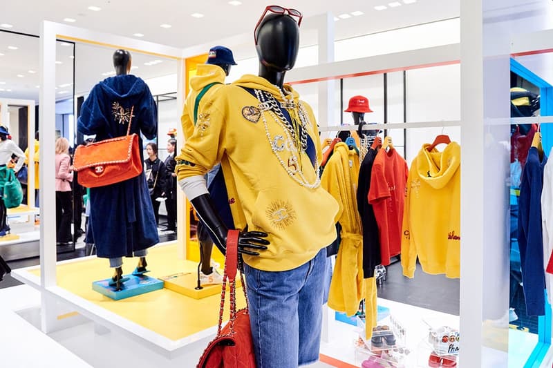 Chanel Pharrell SS19 Collection Seoul Debut Pharrell Williams Karl Lagerfeld jewelry clothes loafers bags accessories bucket hat release info price drop date 