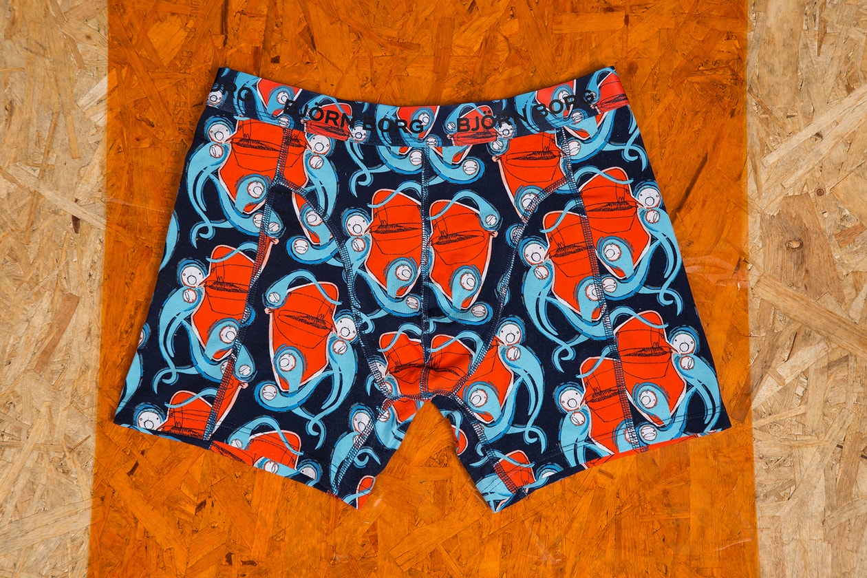 Charles Jeffery LOVERBOY x Björn Borg Underwear Collaboration Collection Sperm Scream Squiggle