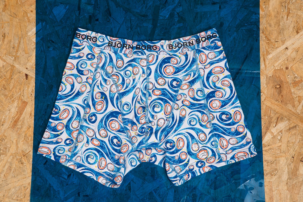 Charles Jeffery LOVERBOY x Björn Borg Underwear Collaboration Collection Sperm Scream Squiggle