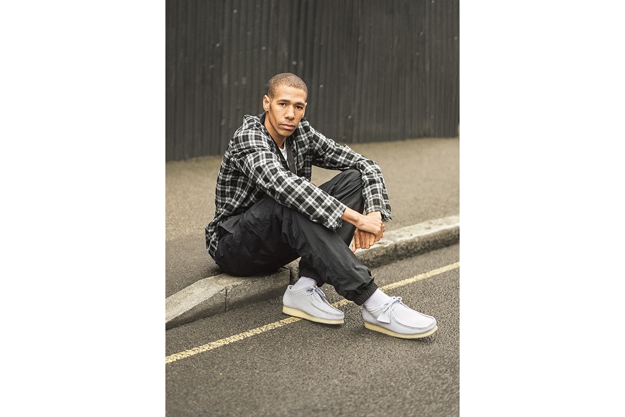 Clarks Originals Campaign Lucien Clarke Erika Bowed Tom Grennan Vicky Grout Photography Shot Lookbook SS19 Spring Summer 2019 London British Youth Culture Skating Palace New Shoe Seven Silhouette