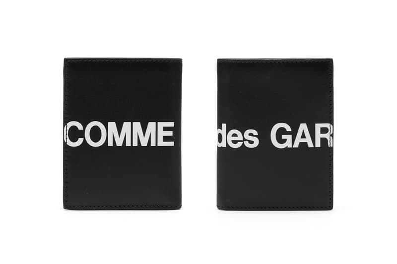 Comme Des Garcons Logo Wallets Release Hypebeast