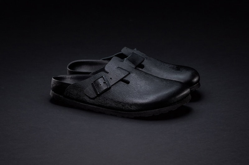 Concepts Birkenstock Black Boston Clog Collaboration Collection