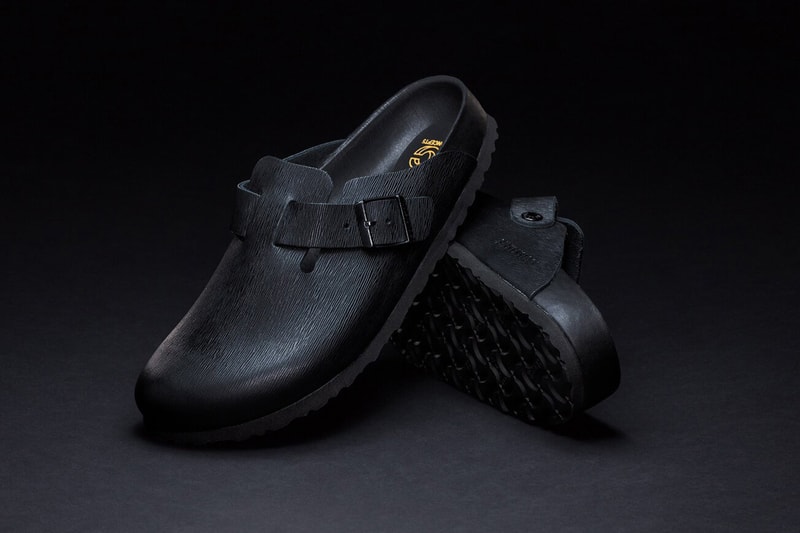 Concepts Birkenstock Black Boston Clog Collaboration Collection