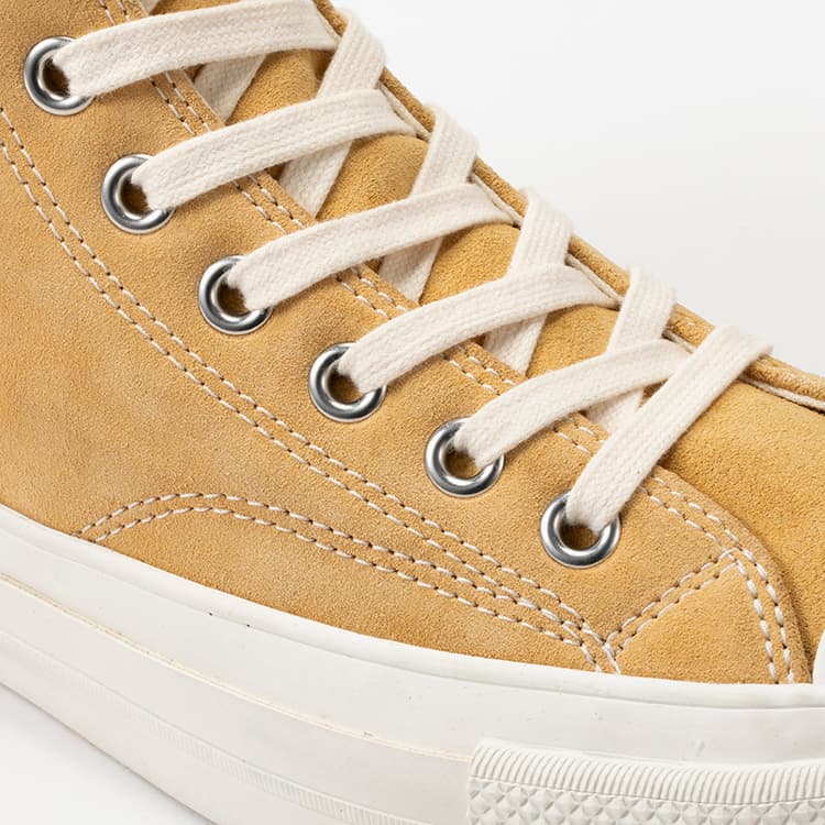 Nigo human made Converse japan Addict Chuck Taylor all star Zip zipper Beige Suede tan 60 60s 1960 1960s basketball players name tag