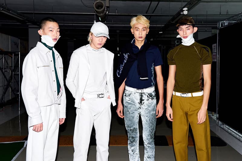 Cottweiller Seoul Fashion Week Fall Winter 2019 FW19 Back Stage BTS Behind The Scenes BFA British Fashion Association Ben Corrtell Matthew Dainty The Lost Art of Cruising Reebok