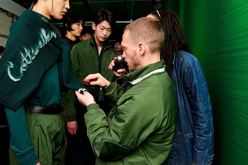 Cottweiller Seoul Fashion Week Fall Winter 2019 FW19 Back Stage BTS Behind The Scenes BFA British Fashion Association Ben Corrtell Matthew Dainty The Lost Art of Cruising Reebok