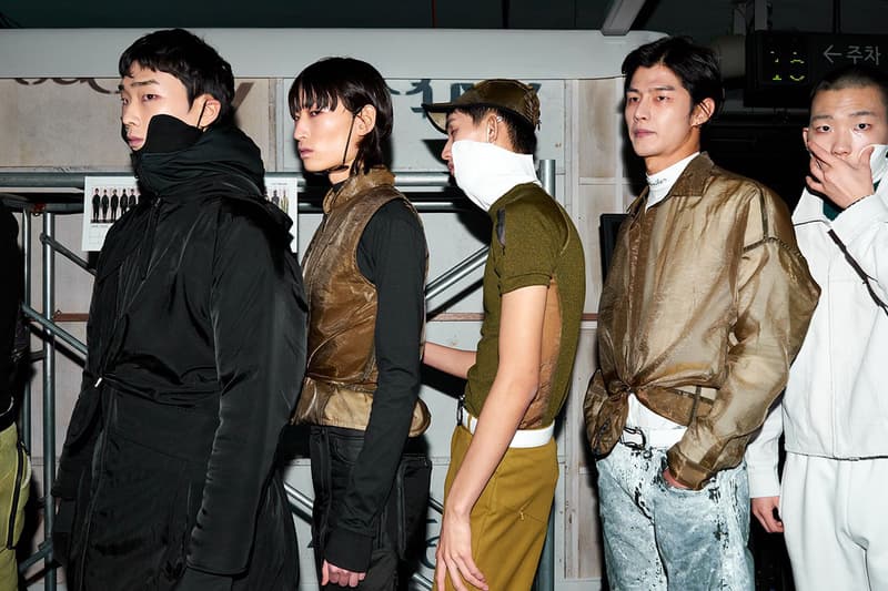 Cottweiller Seoul Fashion Week Fall Winter 2019 FW19 Back Stage BTS Behind The Scenes BFA British Fashion Association Ben Corrtell Matthew Dainty The Lost Art of Cruising Reebok