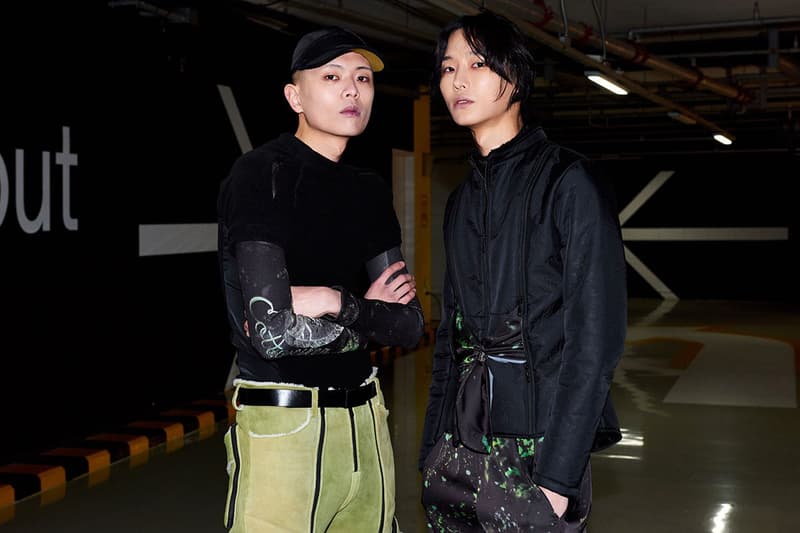 Cottweiller Seoul Fashion Week Fall Winter 2019 FW19 Back Stage BTS Behind The Scenes BFA British Fashion Association Ben Corrtell Matthew Dainty The Lost Art of Cruising Reebok