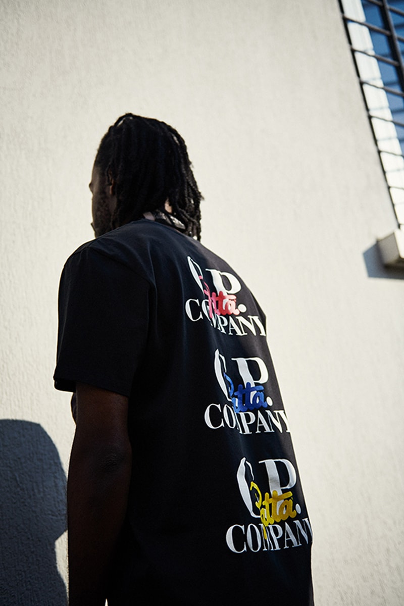 C.P. Company Patta Capsule Collection release info drop price pricing stockist beams t nylon metal jackets goggles vest graphic tees t-shirts bucket hats fleece zip ups 