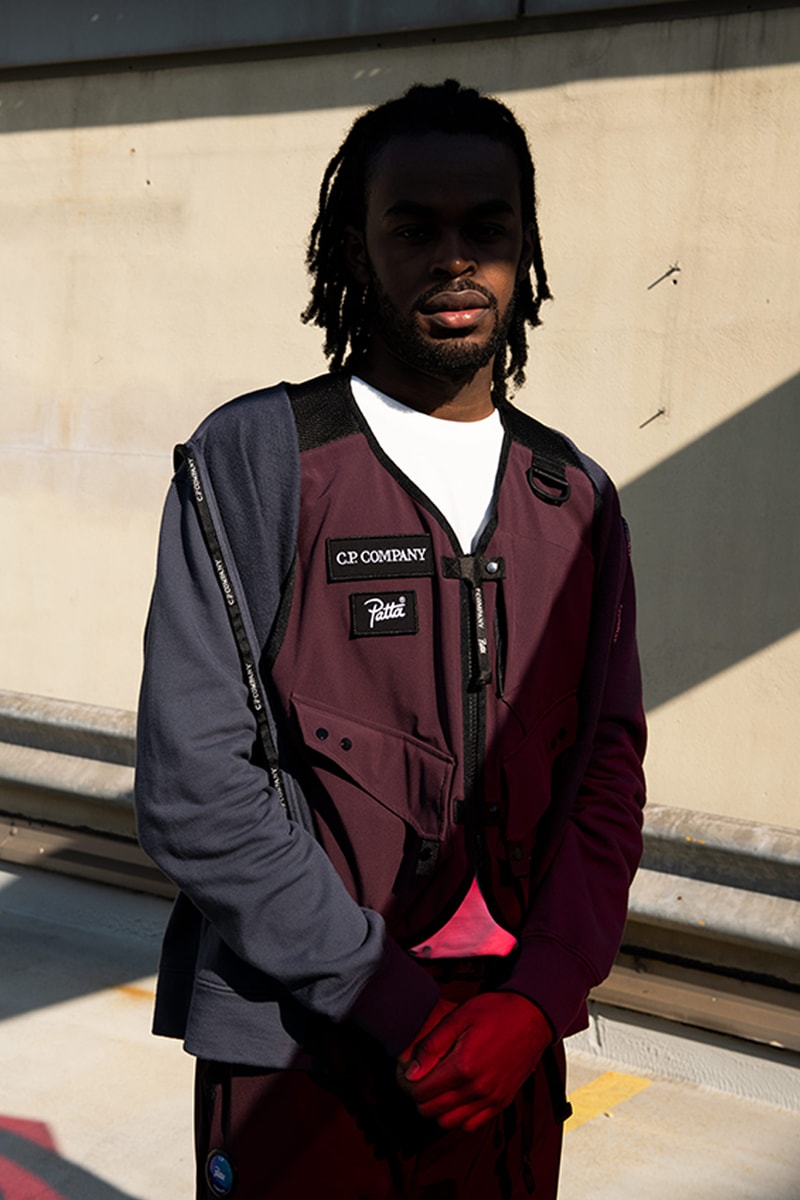 C.P. Company Patta Capsule Collection release info drop price pricing stockist beams t nylon metal jackets goggles vest graphic tees t-shirts bucket hats fleece zip ups 