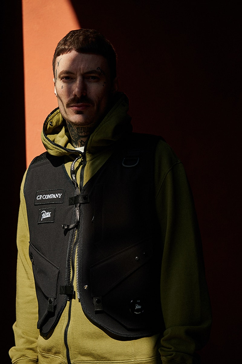 C.P. Company Patta Capsule Collection release info drop price pricing stockist beams t nylon metal jackets goggles vest graphic tees t-shirts bucket hats fleece zip ups 