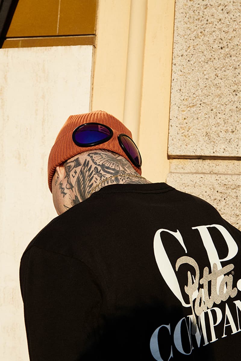 C.P. Company Patta Capsule Collection release info drop price pricing stockist beams t nylon metal jackets goggles vest graphic tees t-shirts bucket hats fleece zip ups