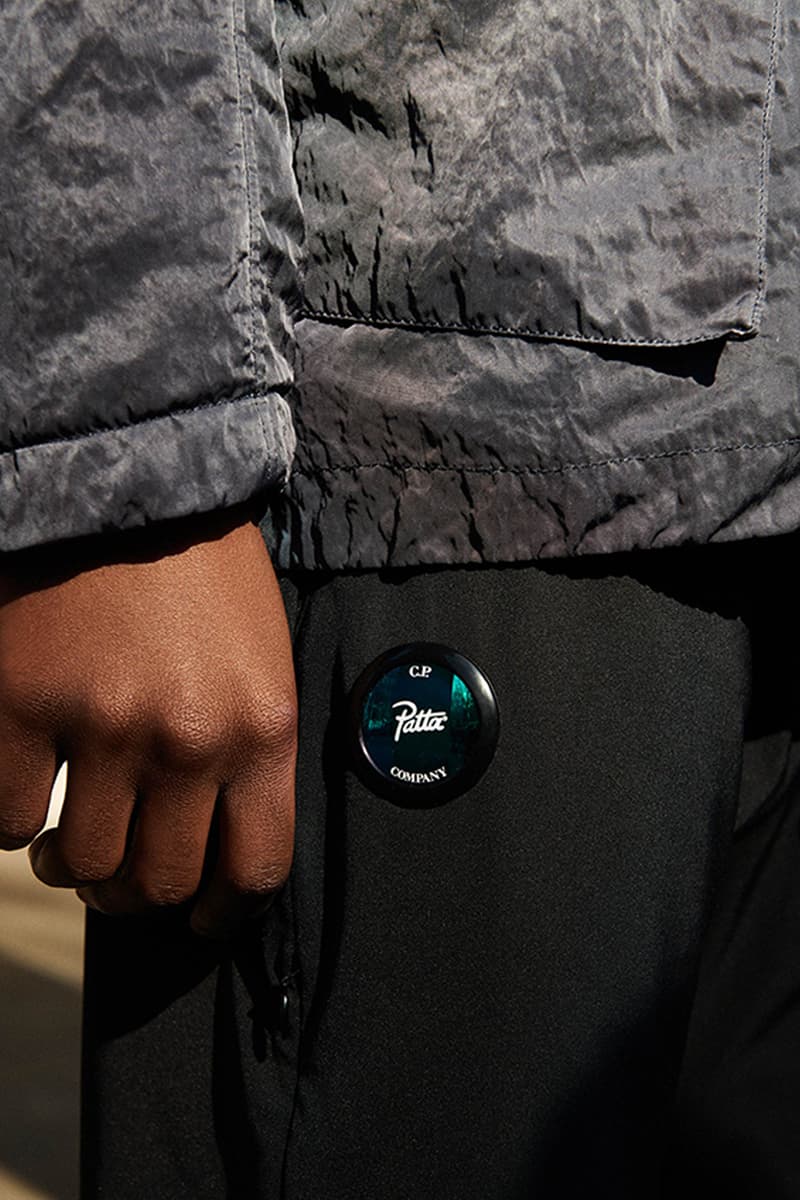 C.P. Company Patta Capsule Collection release info drop price pricing stockist beams t nylon metal jackets goggles vest graphic tees t-shirts bucket hats fleece zip ups