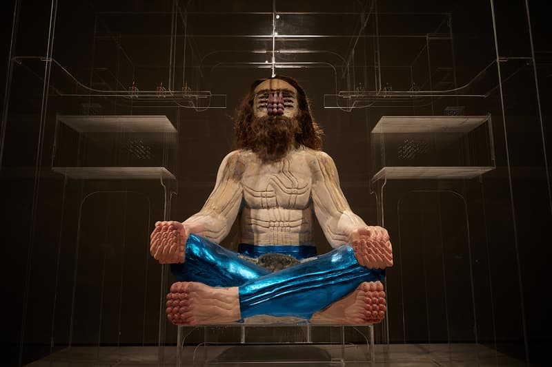 David Altmejd The Vibrating Man White Cube Hong Kong Art Basel Sculptures Crystals Expressionism Realism Science Magic Science Fiction Gothic Romanticism