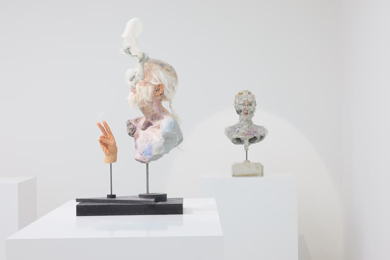 David Altmejd The Vibrating Man White Cube Hong Kong Art Basel Sculptures Crystals Expressionism Realism Science Magic Science Fiction Gothic Romanticism