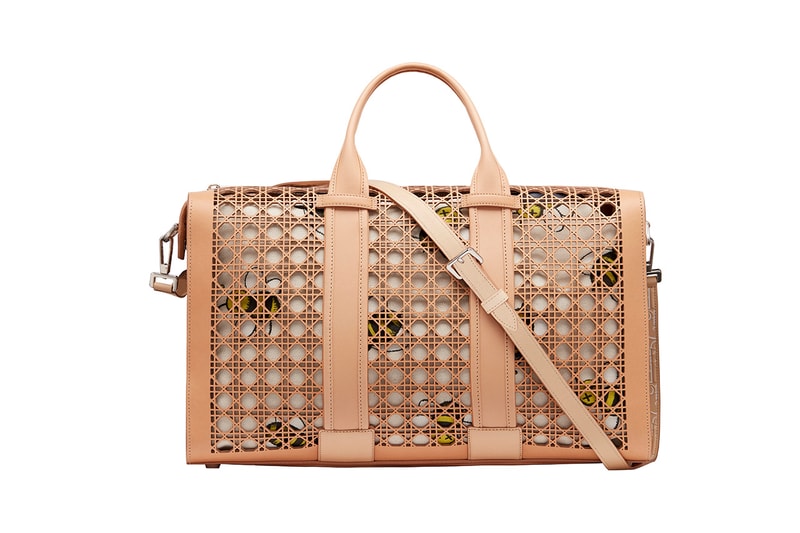  Spring Summer 2019 SS19 Kim Jones Kaws Bees Perforated Cannage Bags Line Founding Design Language Courtier Artistic Director Menswear 30 Avenue Montaigne Laser Cutting Hand Work Intricate  