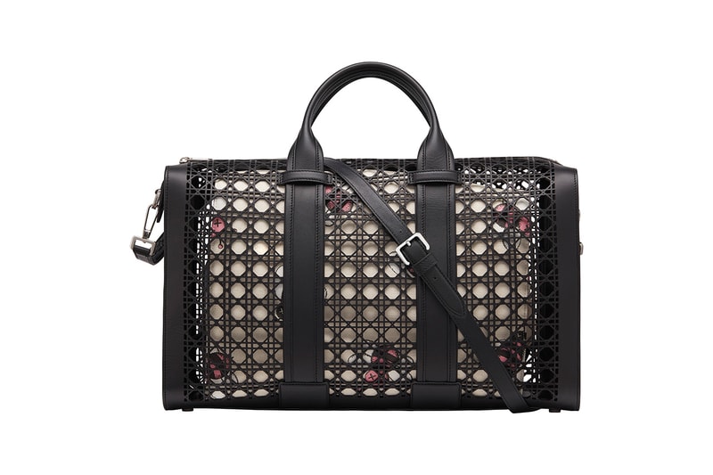  Spring Summer 2019 SS19 Kim Jones Kaws Bees Perforated Cannage Bags Line Founding Design Language Courtier Artistic Director Menswear 30 Avenue Montaigne Laser Cutting Hand Work Intricate  