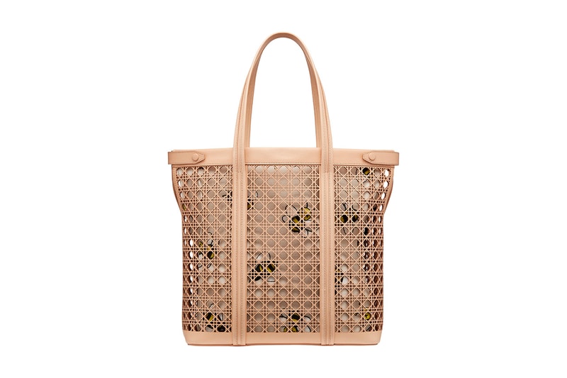  Spring Summer 2019 SS19 Kim Jones Kaws Bees Perforated Cannage Bags Line Founding Design Language Courtier Artistic Director Menswear 30 Avenue Montaigne Laser Cutting Hand Work Intricate  