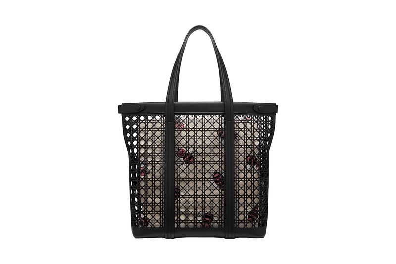  Spring Summer 2019 SS19 Kim Jones Kaws Bees Perforated Cannage Bags Line Founding Design Language Courtier Artistic Director Menswear 30 Avenue Montaigne Laser Cutting Hand Work Intricate  