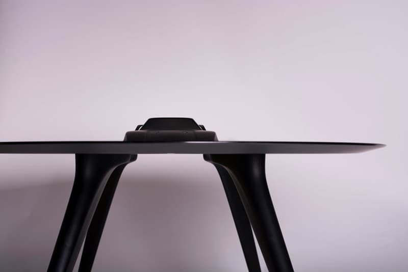 Discommon Releases Tailor-Made Coffee Tables With Emerging Vehicle Silhouettes car motorsport design furniture 