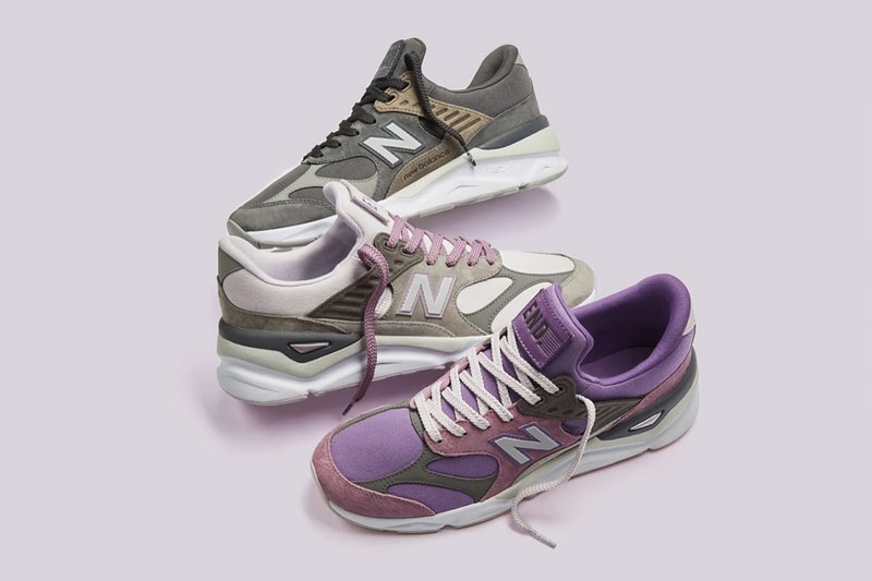 END. Clothing New Balance X-90 Silhouette Sneaker "Purple Haze" Incense lilac grey pink release details date first look buy cop purchase raffle online