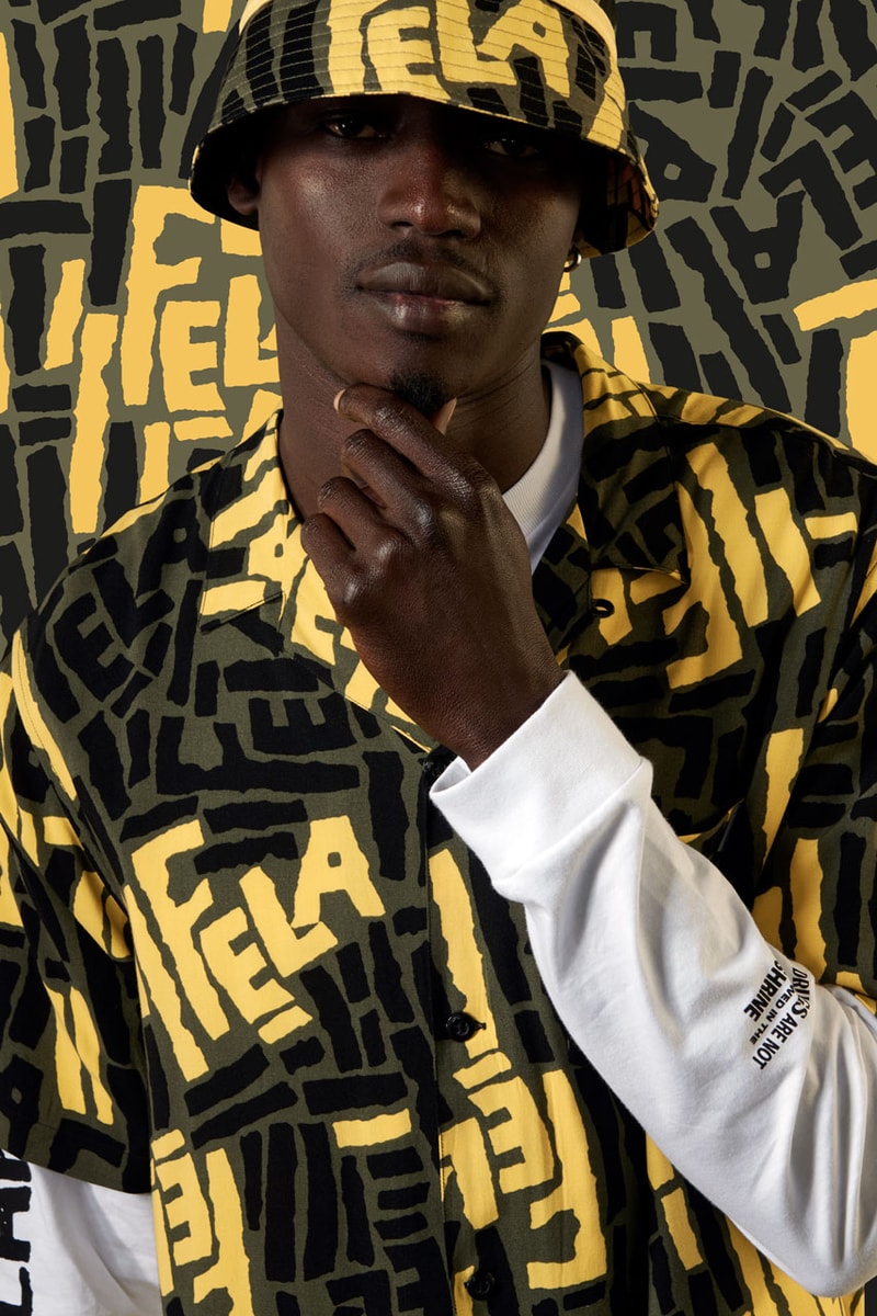 Fela Kuti x Carhartt WIP SS19 Capsule Collaboration spring summer 2019 collection graphic