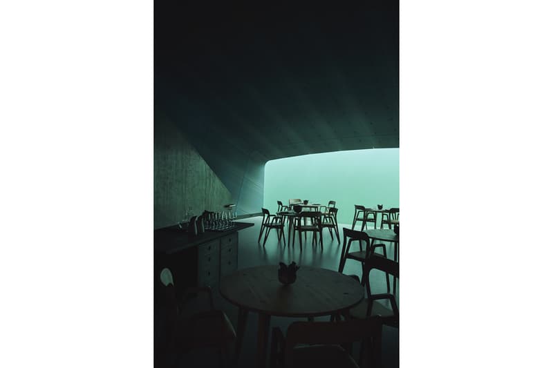 Snohette Underwater Under Restaurant Norway Visit Eat Reserve Details First Look Completed Inside Architecture Design