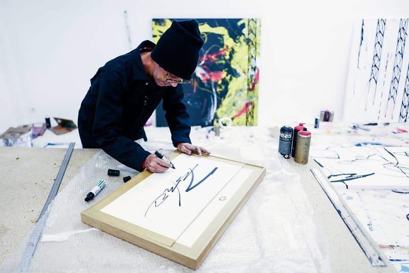 futura abstract compass magda danysz gallery hong kong artworks graffiti paintings