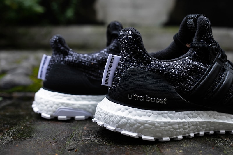 adidas ultraboost game of thrones hbo sneaker collaboration targaryen lannister stark dragon night's watch white walkers king iron throne season 8 what to expect buy win purchase closer look details