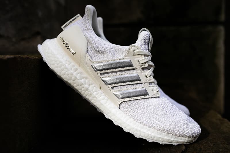 adidas ultraboost game of thrones hbo sneaker collaboration targaryen lannister stark dragon night's watch white walkers king iron throne season 8 what to expect buy win purchase closer look details