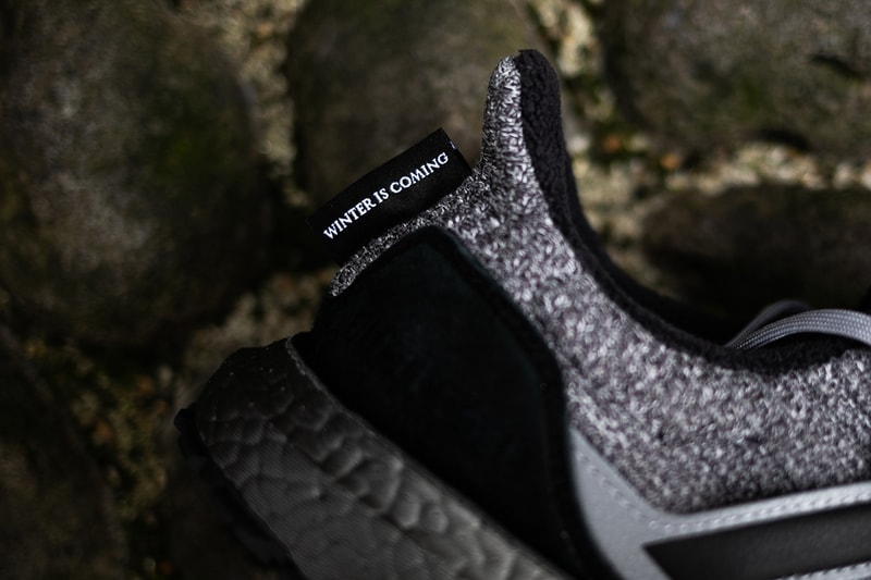 adidas ultraboost game of thrones hbo sneaker collaboration targaryen lannister stark dragon night's watch white walkers king iron throne season 8 what to expect buy win purchase closer look details