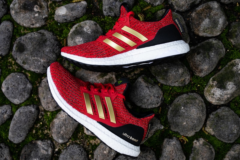 adidas ultraboost game of thrones hbo sneaker collaboration targaryen lannister stark dragon night's watch white walkers king iron throne season 8 what to expect buy win purchase closer look details