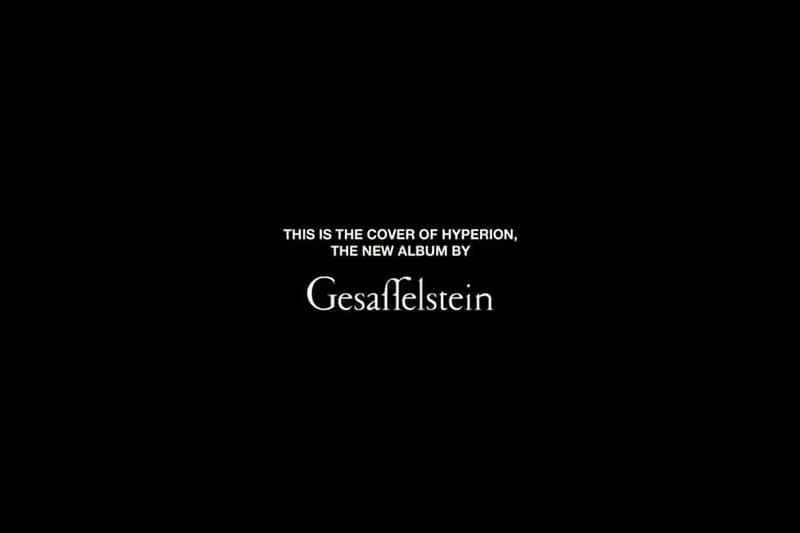 Gesaffelstein album Hyperion stream pharrell williams the weeknd haim the hacker & electric youth spotify apple music 