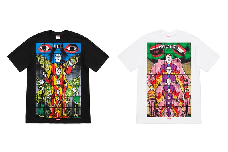 Gilbert & George x Supreme SS19 Artist Series