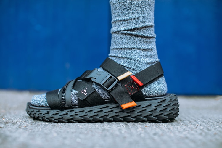 Giuseppe Zanotti Releases Bold Sandal Version of its Urchin Silhouette