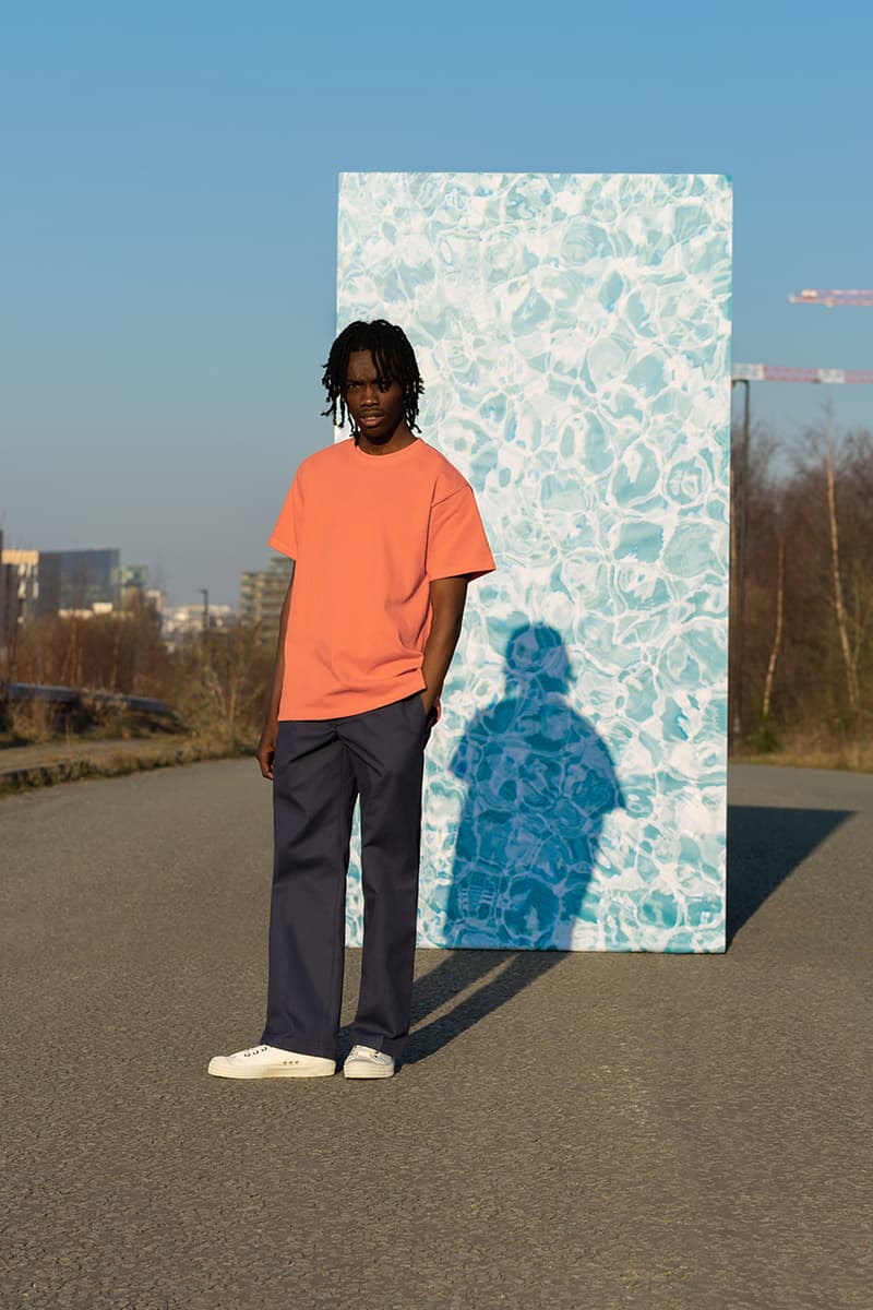 Good Measure Spring Summer 2019 SS19 Collection Lookbook Saturated Colors Bright Staples T Shirts Hats Sweaters Hoodies Trousers Shorts oversized