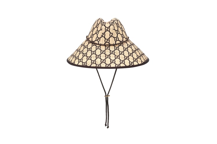 Gucci GG Raffia Wide-Brim Hat Is Summer-Approved