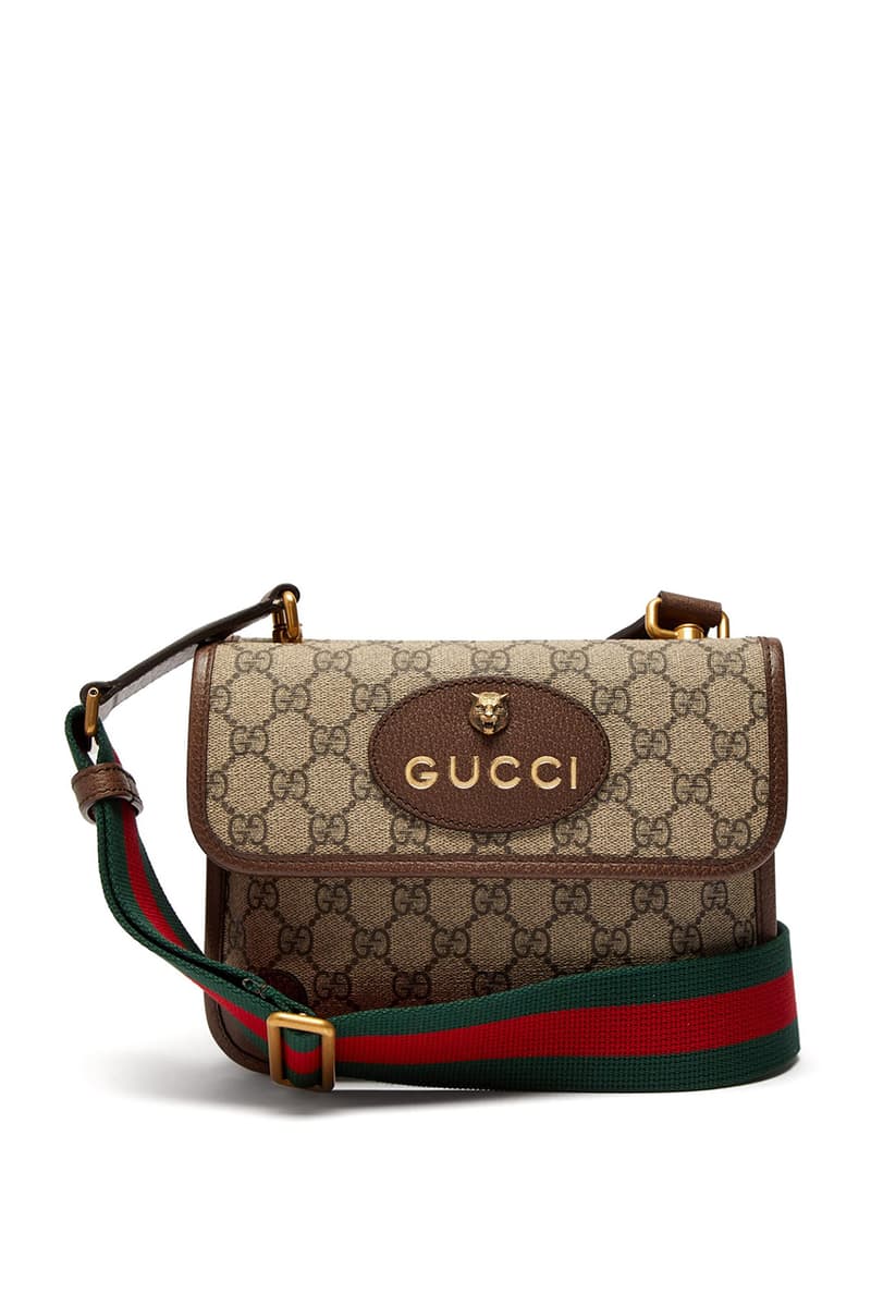 Gucci Spring/Summer 2019 Supreme Messenger Bag GG logo print canvas strap price buy sale 