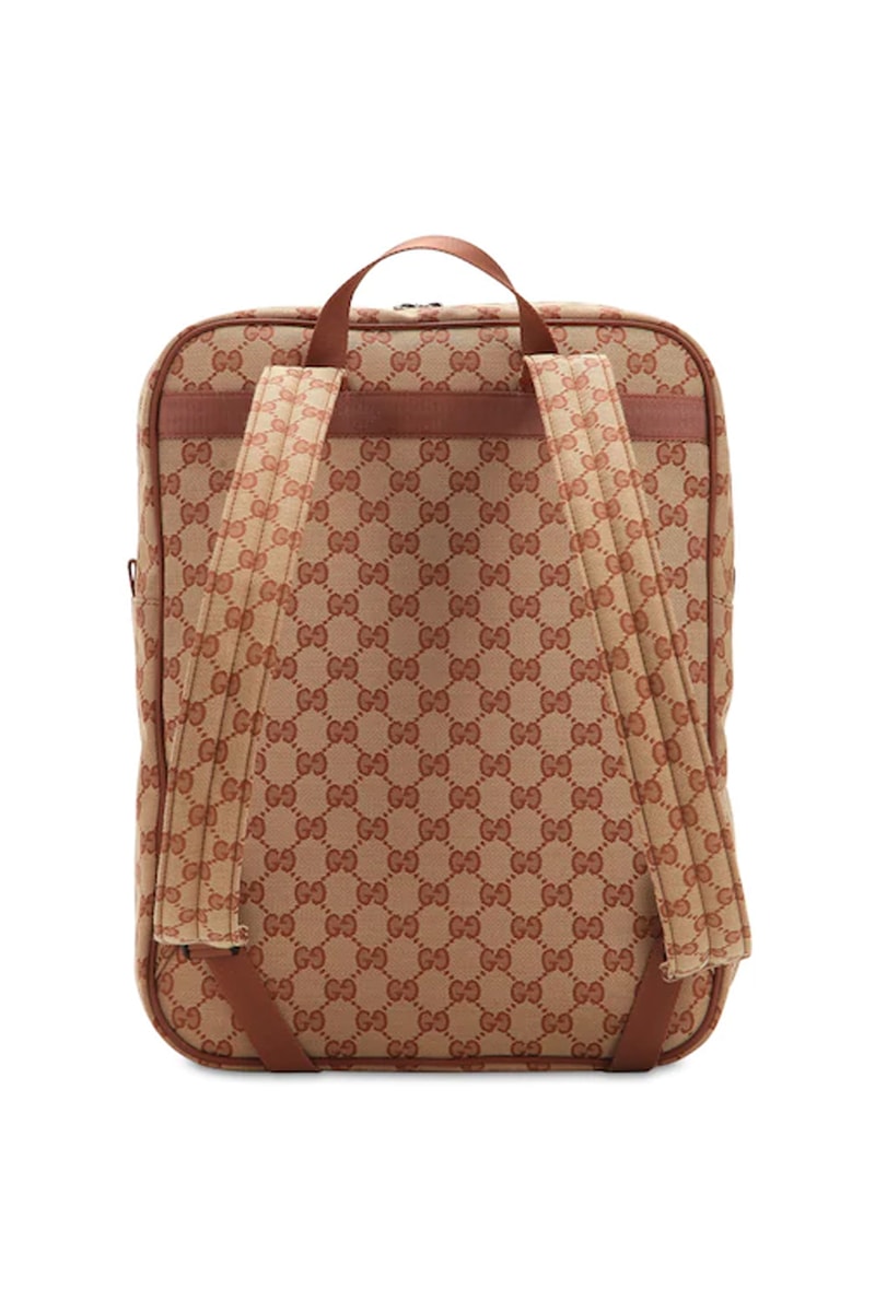 gucci gg supreme logo new york yankees backpack beige colorway release mlb luisaviaroma luisa via roma 