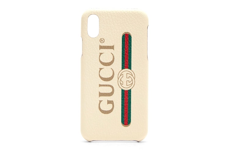 Gucci Drops Retro-Themed iPhone X Case in Cream