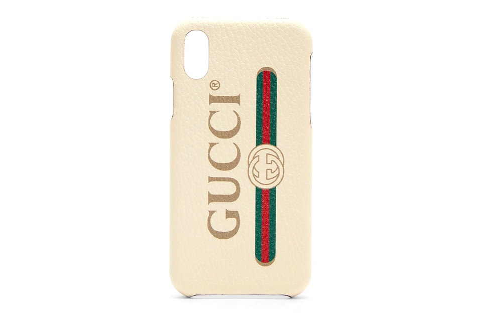 Gucci Logo iPhone X Case Release