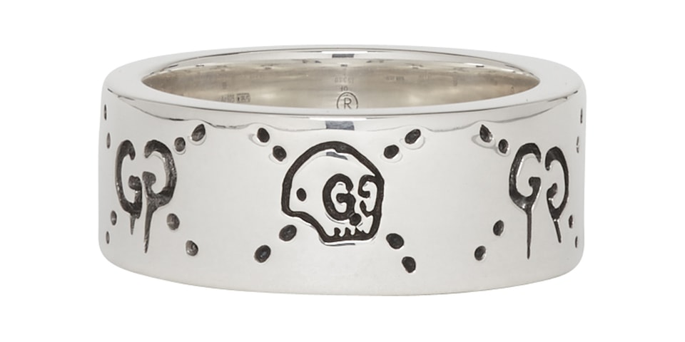 Gucci Sterling Silver GucciGhost | HYPEBEAST