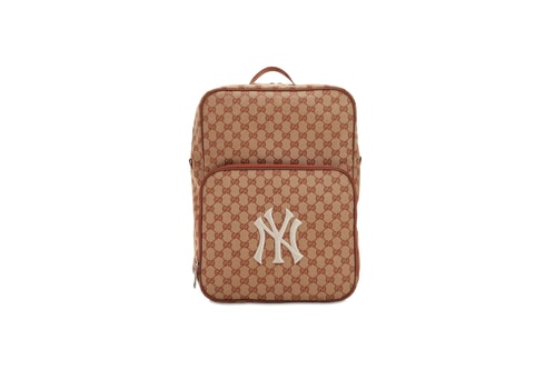 Gucci GG Supreme Logo Backpack
