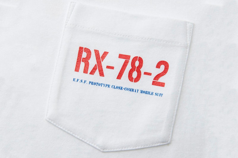 'Gundam' x Uniqlo UT 40th Anniversary Capsule t shirts short sleeved MOBILE SUIT GUNDAM