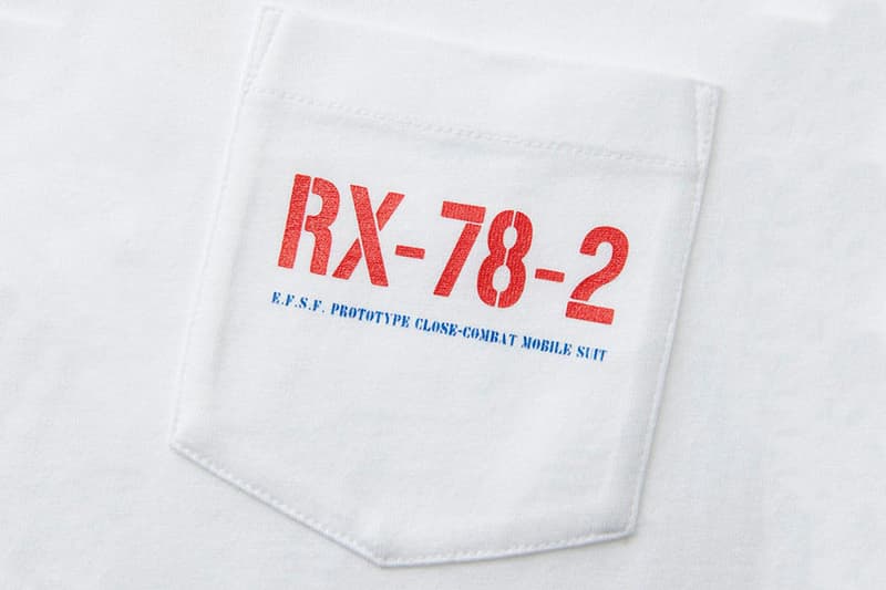 'Gundam' x Uniqlo UT 40th Anniversary Capsule t shirts short sleeved MOBILE SUIT GUNDAM
