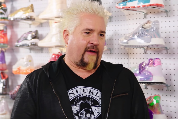 Guy Fieri Talks About Flame Prints on the Latest Episode of 'Sneaker Shopping'