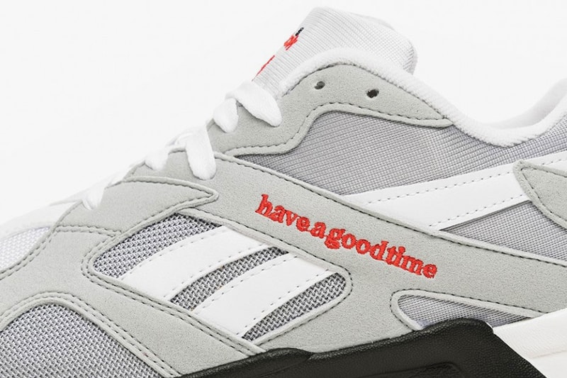 have a good time x Reebok Aztrek Sneaker Collaboration COOL SHADOW COLD GREY DV6436 release date drop info buy april 12 2019