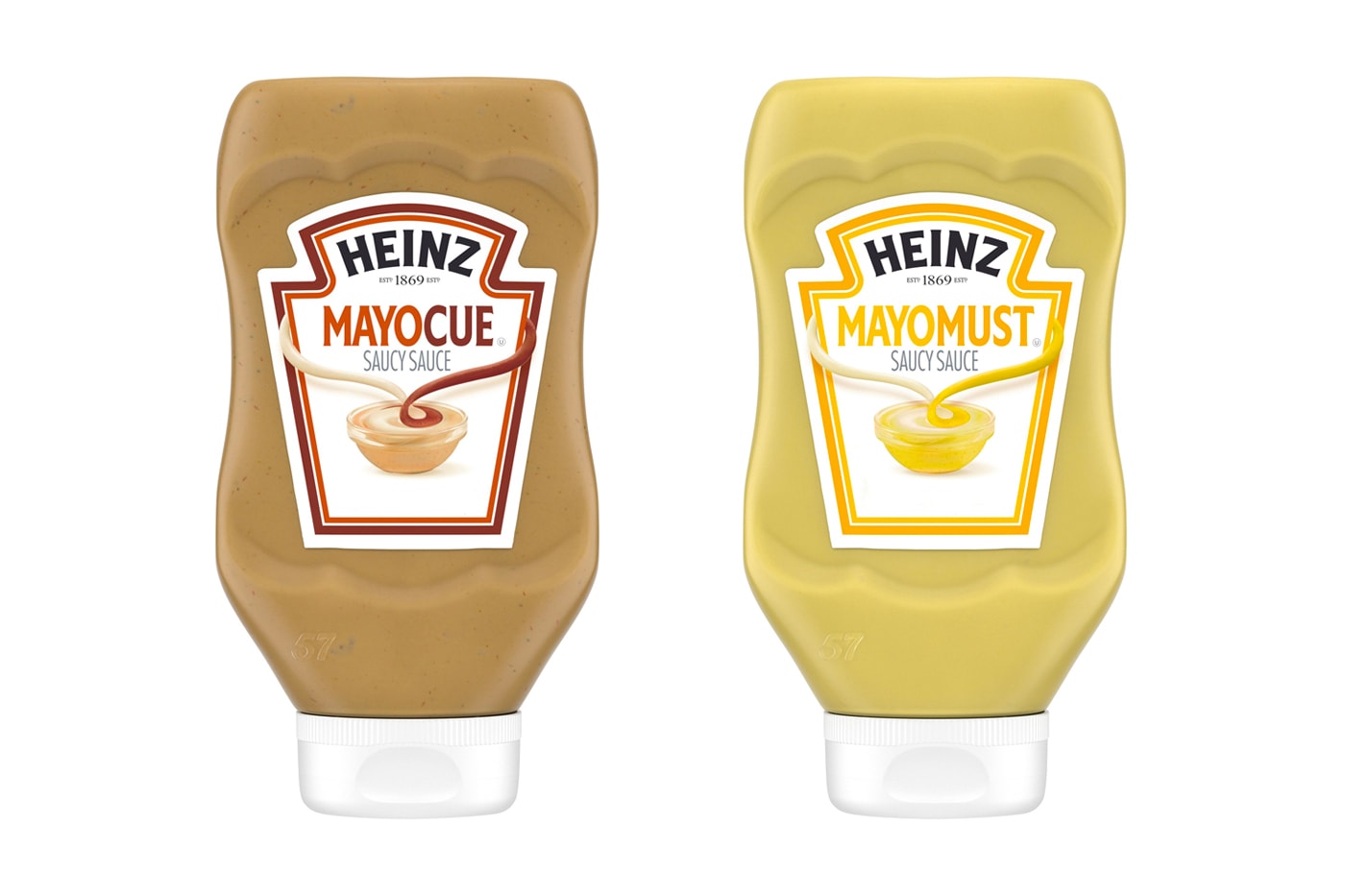 Heinz Releases Customer-Voted Condiments mayocue mayochup mayomust ketchup mustard mayonnaise mayo bbq barbecue sauce 