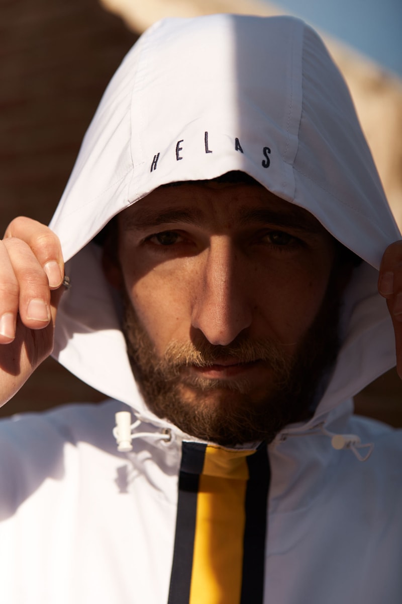 Hélas Spring Collection Lookbook Caps Shirts Tracksuits